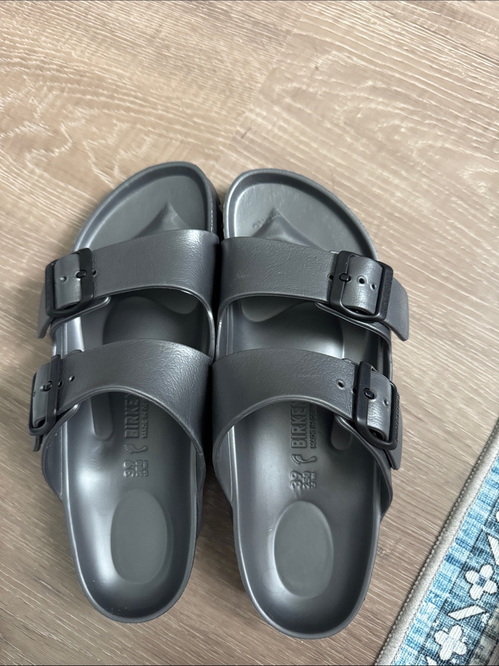 Birkenstock Arizona EVA Sandals in Charcoal